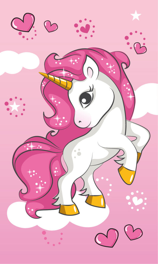 Unicorn Special roku dvielis, sejas dvielis, dvielis 30x50cm