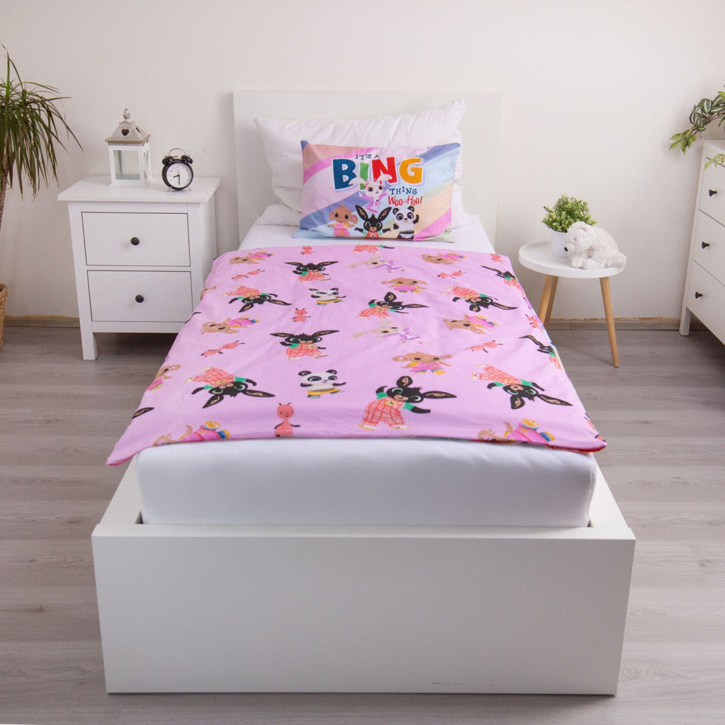 Bing It's a Thing bērnu gultasveļas komplekts 100–135 cm, 40–60 cm