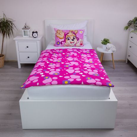 Ķepu patruļa Pawsome bērnu gultasveļas pārvalks 100√ó135cm, 40√ó60cm