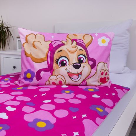 Ķepu patruļa Pawsome bērnu gultasveļas pārvalks 100√ó135cm, 40√ó60cm