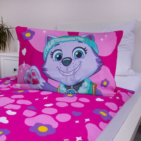 Ķepu patruļa Pawsome bērnu gultasveļas pārvalks 100√ó135cm, 40√ó60cm