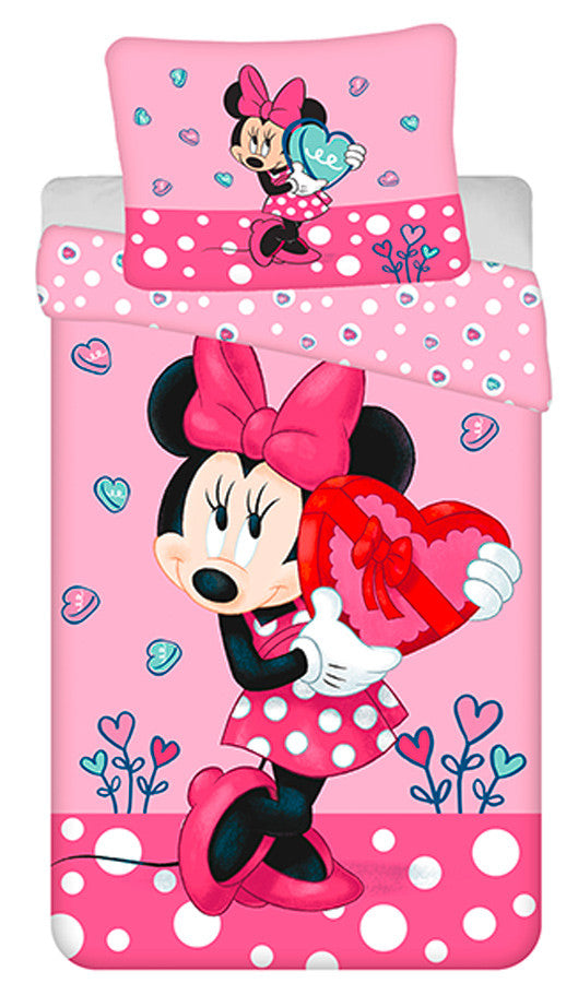 Disney Minnie gultasveļas komplekts 140–200 cm, 70–90 cm