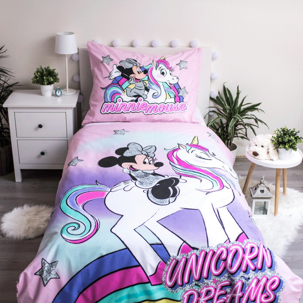 Disney Minnie gultasveļas komplekts 140–200 cm, 50x70 cm
