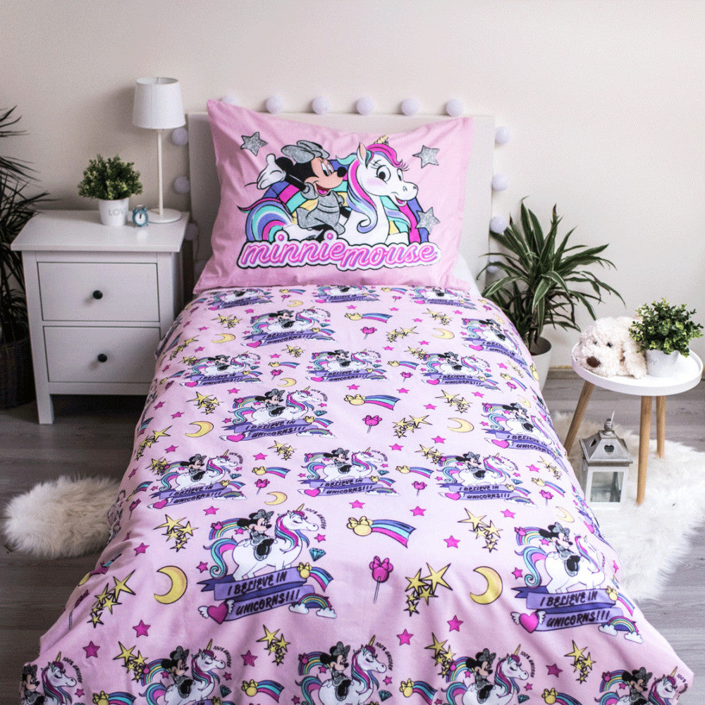 Disney Minnie gultasveļas komplekts 140–200 cm, 50x70 cm