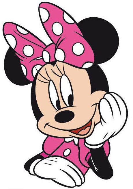 Disney Minnie rozā formas spilvens, dekoratīvs spilvens