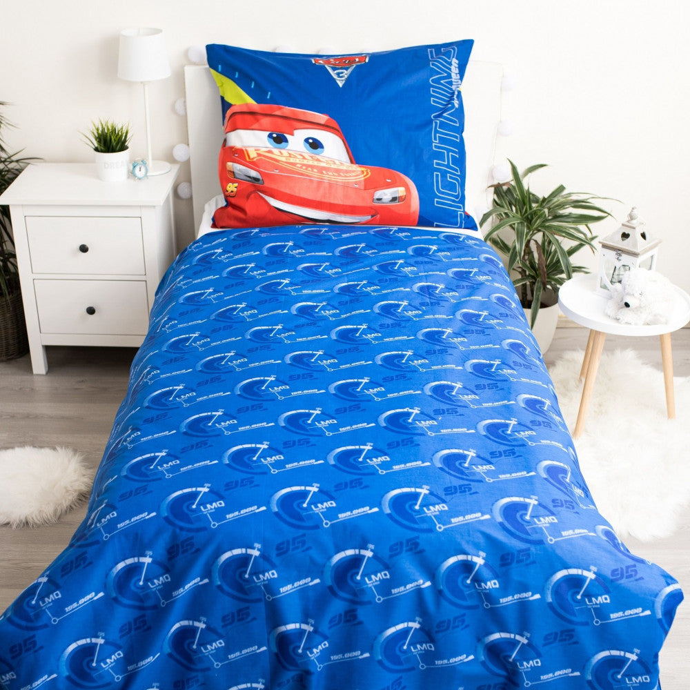 Disney Cars rūsas krāsas gultasveļas pārvalks 140–200 cm, 70–90 cm