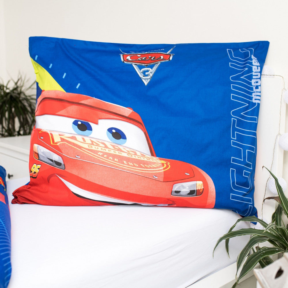 Disney Cars rūsas krāsas gultasveļas pārvalks 140–200 cm, 70–90 cm