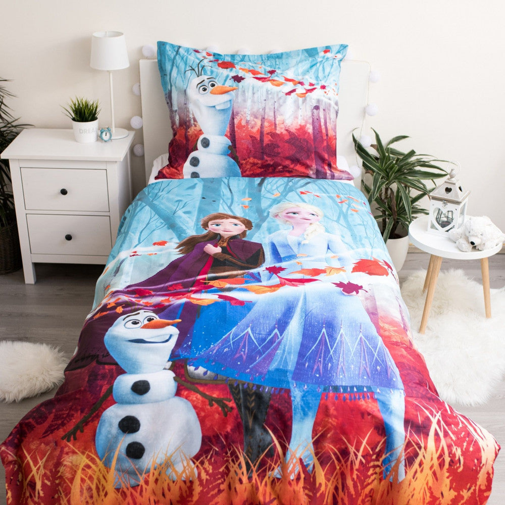Disney Frozen Sisters gultasveļas komplekts 140–200 cm, 70–90 cm
