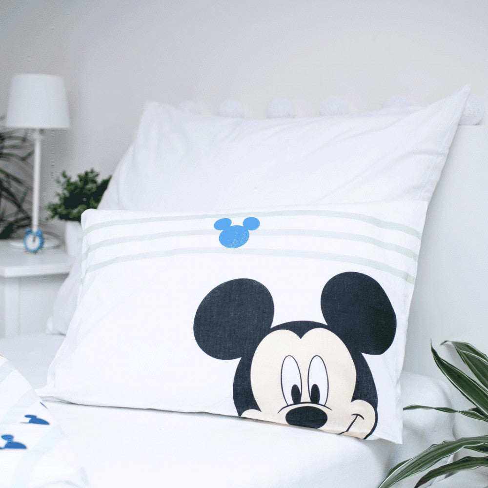 Disney Mickey Colors bērnu gultasveļas komplekts 100–135 cm, 40–60 cm