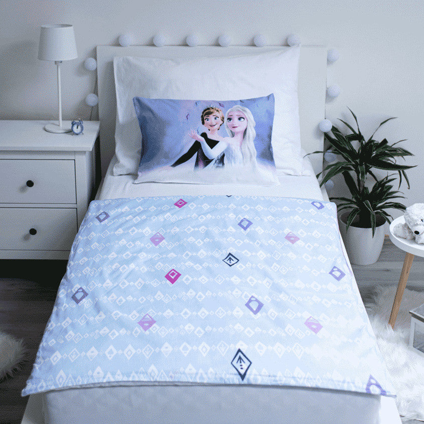 Disney Frozen Winter Wonderland bērnu segas pārvalks 100–135 cm, 40–60 cm