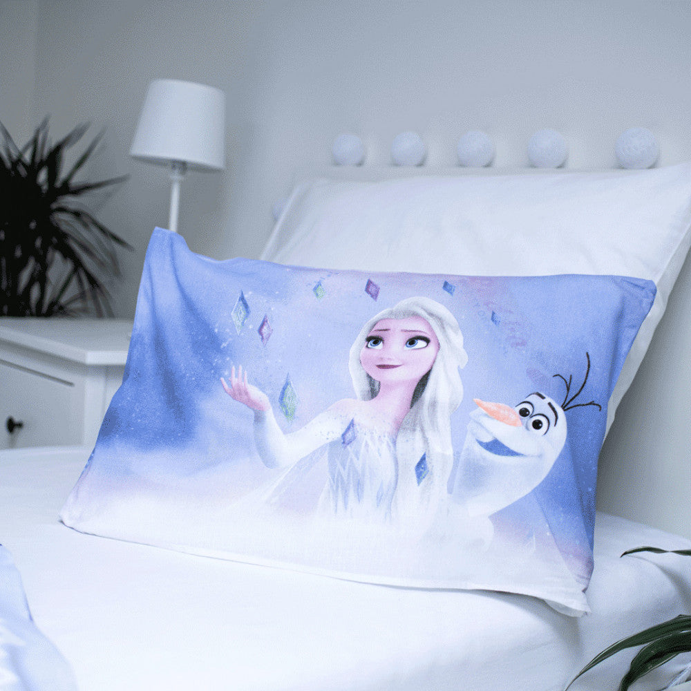 Disney Frozen Winter Wonderland bērnu segas pārvalks 100–135 cm, 40–60 cm