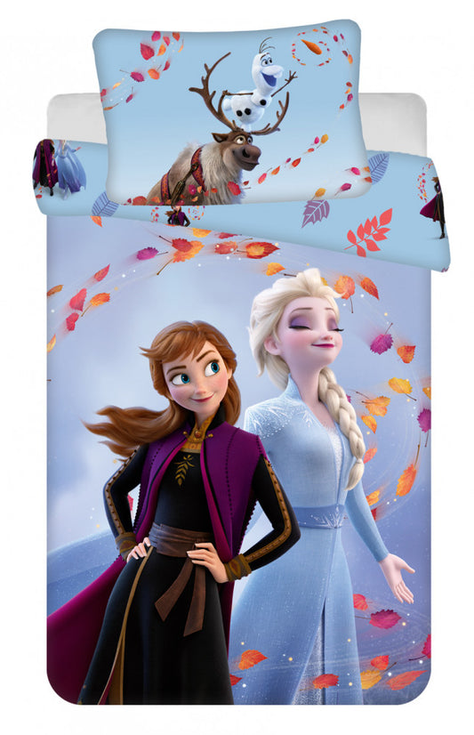 Disney Frozen Mystic bērnu segas pārvalks 100–135 cm, 40–60 cm