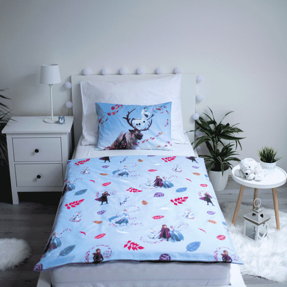 Disney Frozen Mystic bērnu segas pārvalks 100–135 cm, 40–60 cm