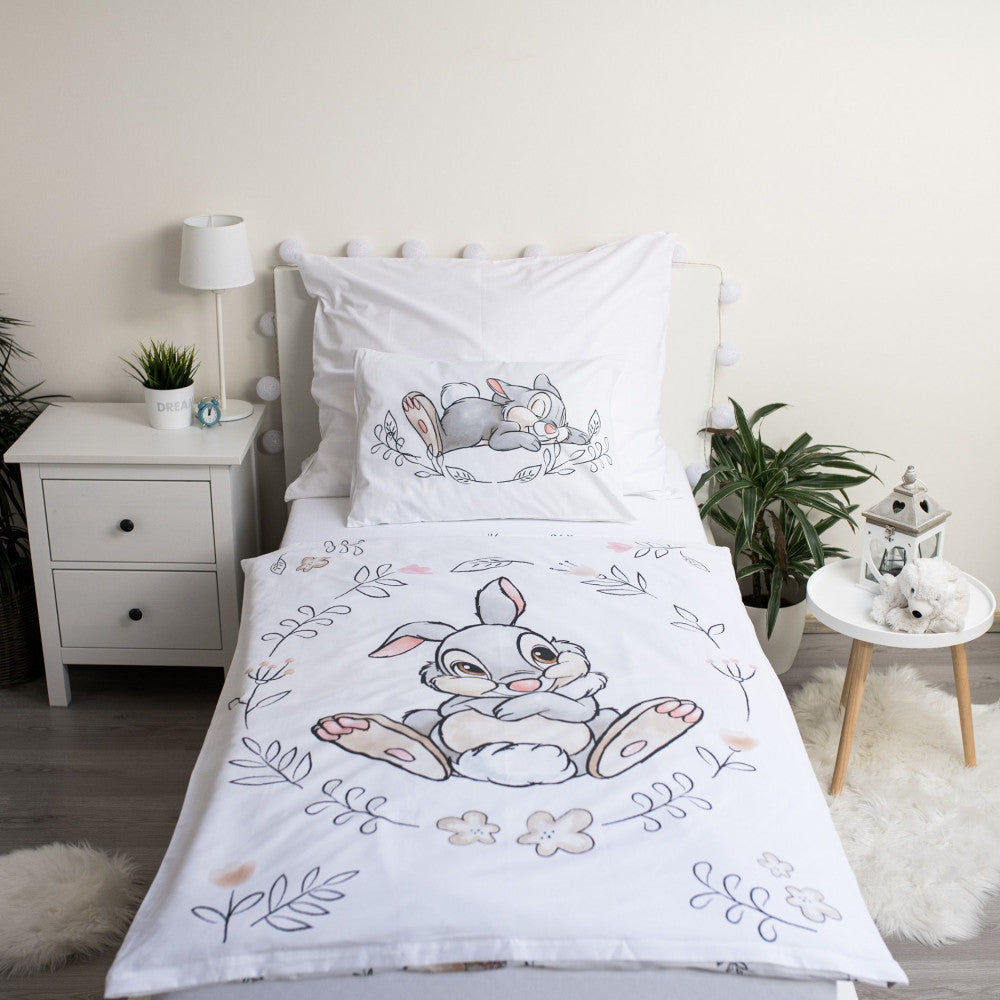 Disney Bembija un draugu tūpera gultasveļas komplekts bērniem 100–135 cm, 40–60 cm