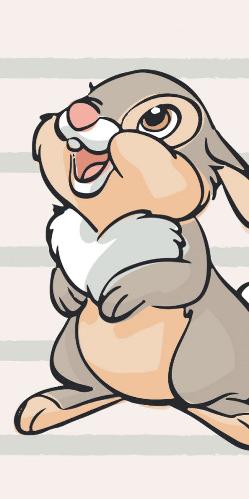 Disney Bembija un draugu vannas dvielis, pludmales dvielis Thumper 70*140cm