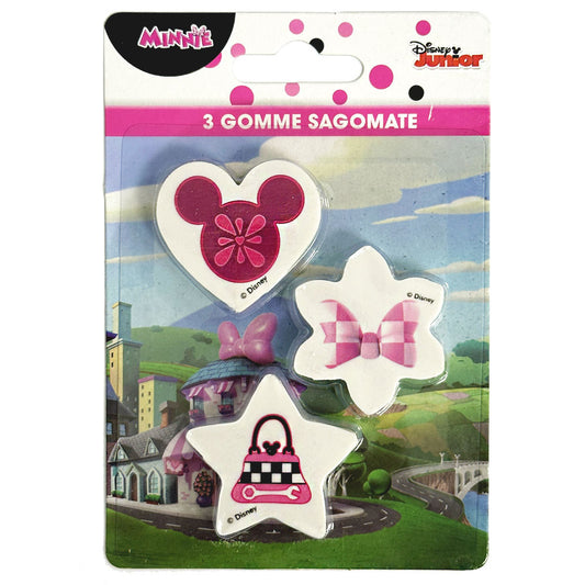 Disney Minnijas formas dzēšgumiju komplekts, 3 daļas