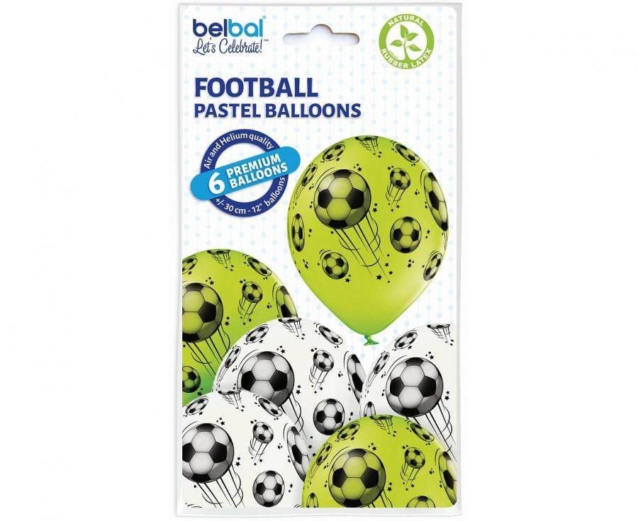 Futbola baloni Futbola baloni, 6 gab. 12 collas (30 cm)