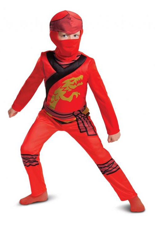 Lego Kai Ninjago kostīms 4-6 gadi