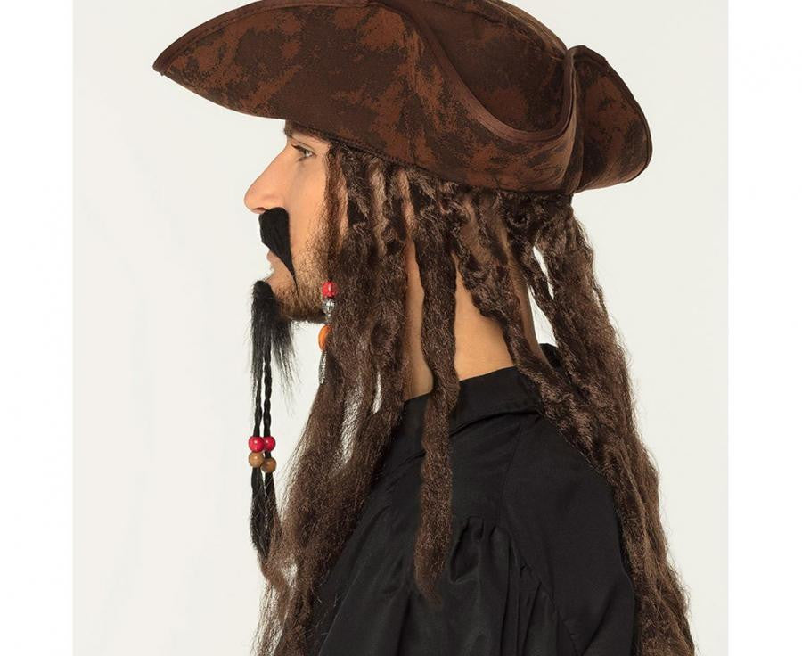 Pirate, ūsas un bārda, ielikt