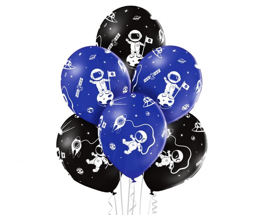 Astronautu planētas baloni, 6 gab. 12 collas (30 cm)