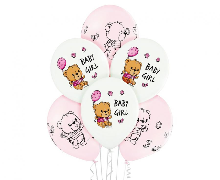 Mīļas meitenes baloni, 6 gab. 12 collas (30 cm)