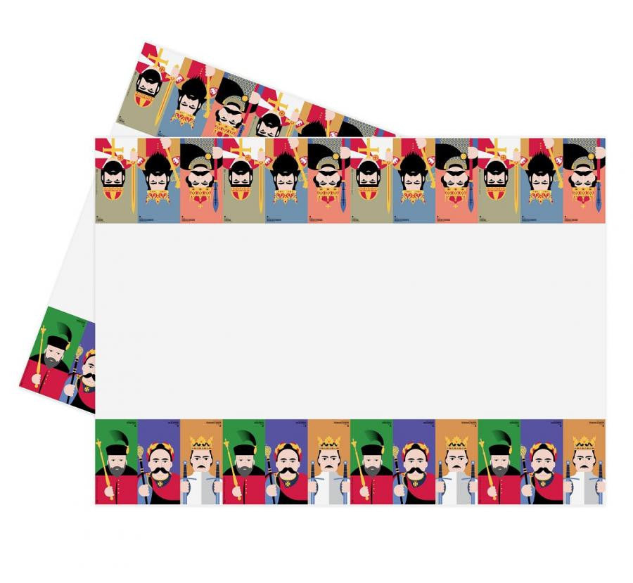 Plastmasas galdauts "Party Royal Kings" 132x182 cm