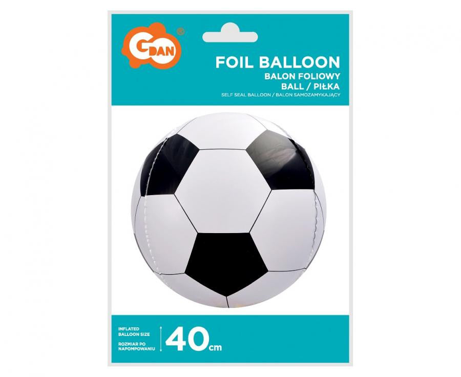 Futbols Futbols, 40 cm folijas balons