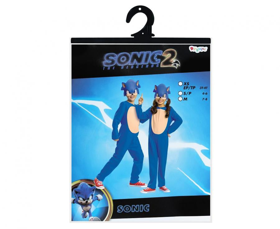 Sonic the Hedgehog Sonic the Hedgehog kostīms 7-8 gadi