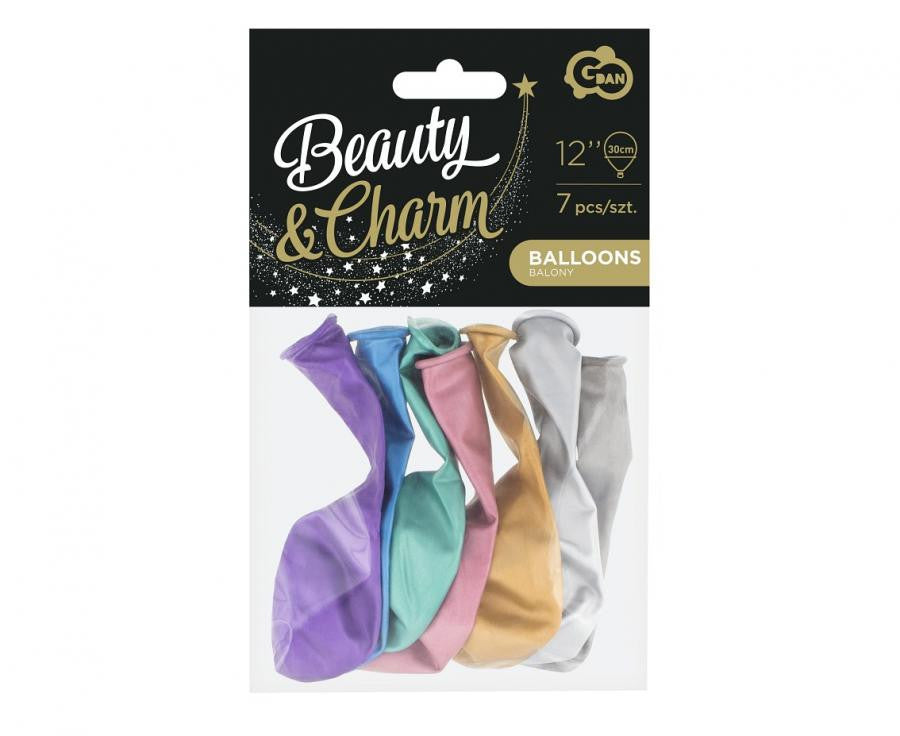 Platinum Colours baloni, 7 gab. 12 collas (30 cm)
