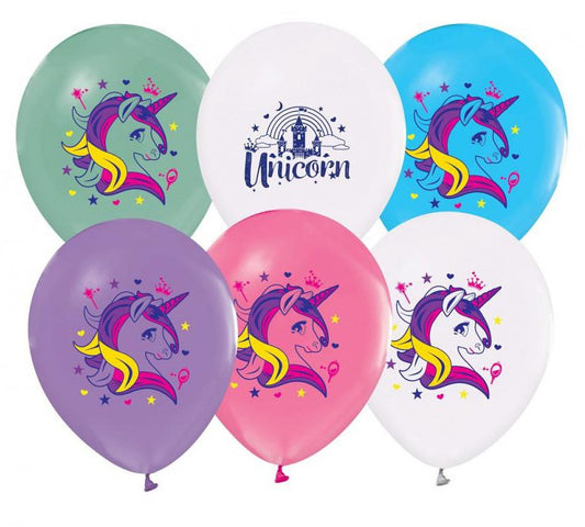 Vienradža burvestības baloni, 5 gab. 12 collas (30 cm)
