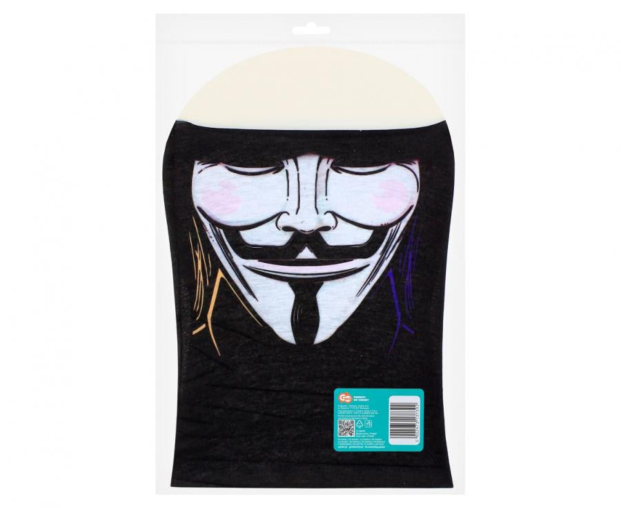 Helovīna protests, anonīma maska