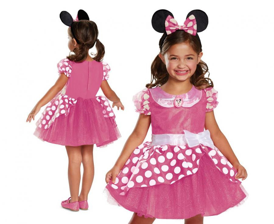 Disney Minnijas rozā luksusa kostīms 3-4 gadi