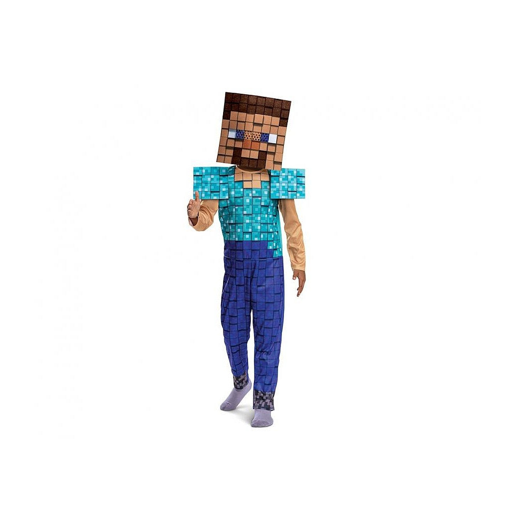 Minecraft Steve Plus kostīms 4-6 gadi