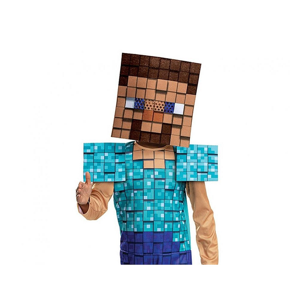Minecraft Steve Plus kostīms 4-6 gadi