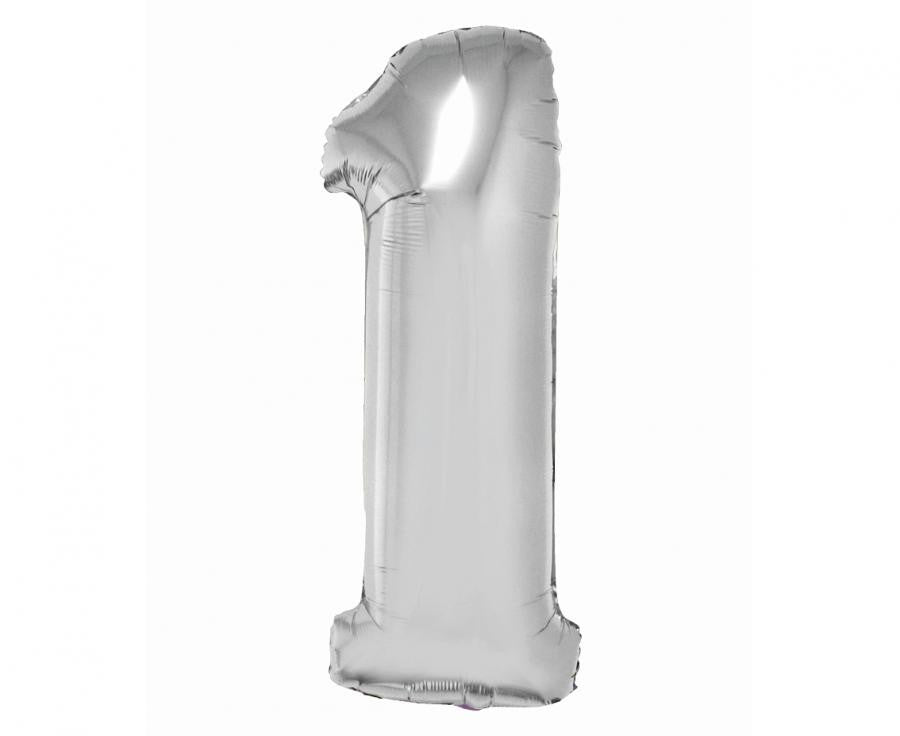 Folijas balons "Cipars 1", 76 cm