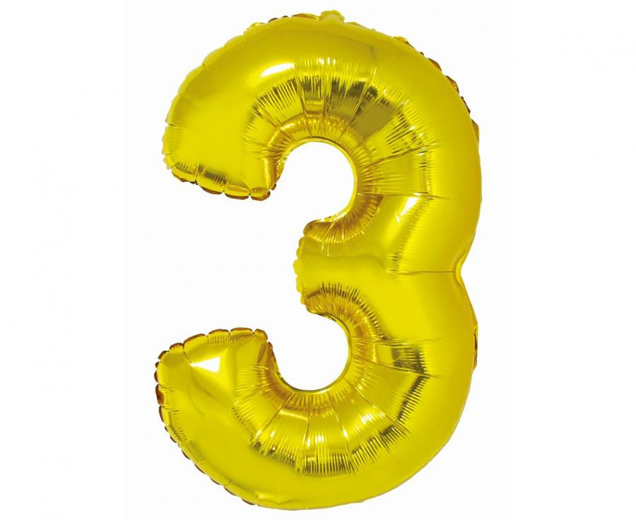 Folijas balons "Cipars Zelts", 76 cm