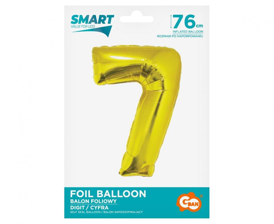 Folijas balons "Cipars Zelts", 76 cm