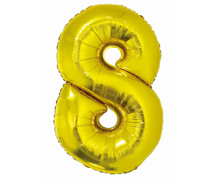 Folijas balons "Cipars 8", 76 cm