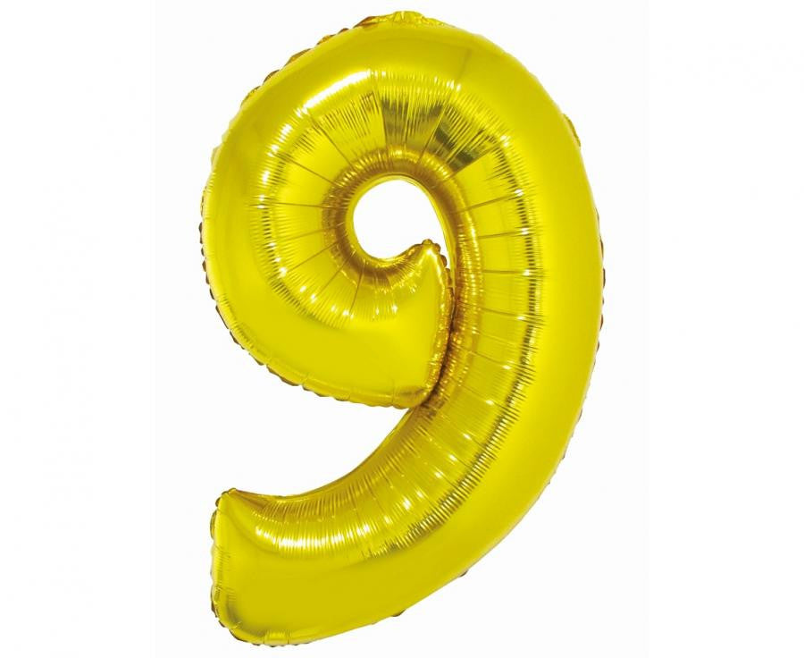 Folijas balons "Cipars 9", 76 cm