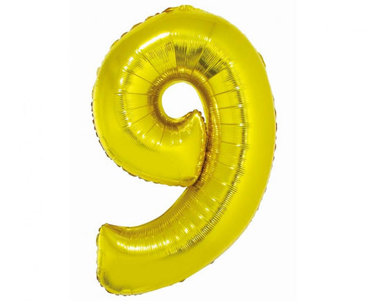 Folijas balons "Cipars 9", 76 cm