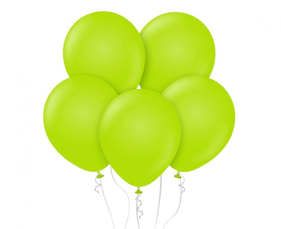 Krāsaini pasteļtoņu pistāciju zaļi baloni, 10 gab. 12 collas (30 cm)