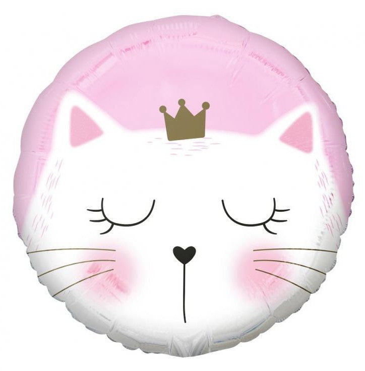 Folijas balons "Kaķis Miegains" 36 cm