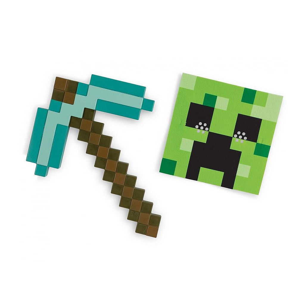 Minecraft cirtņa un maskas komplekts