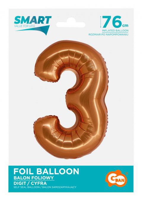 Folijas balons "Cipars Vara" 76 cm