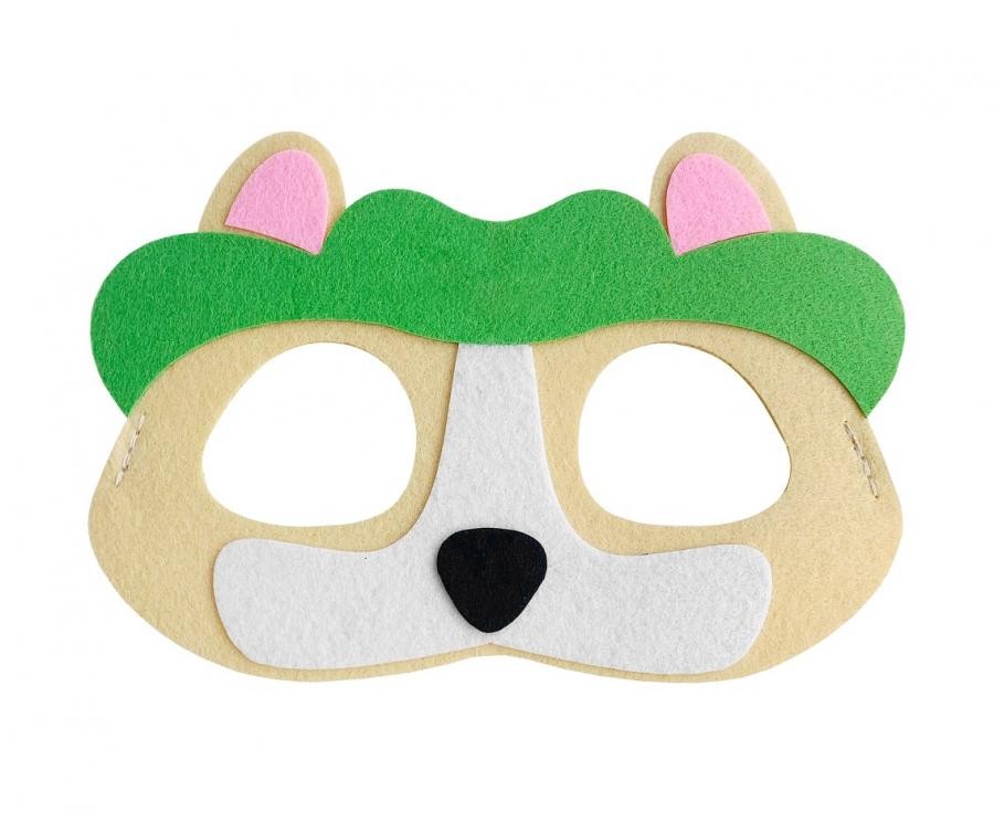 Animals Dog Brigade Trailer Suņu filca maska 18 cm