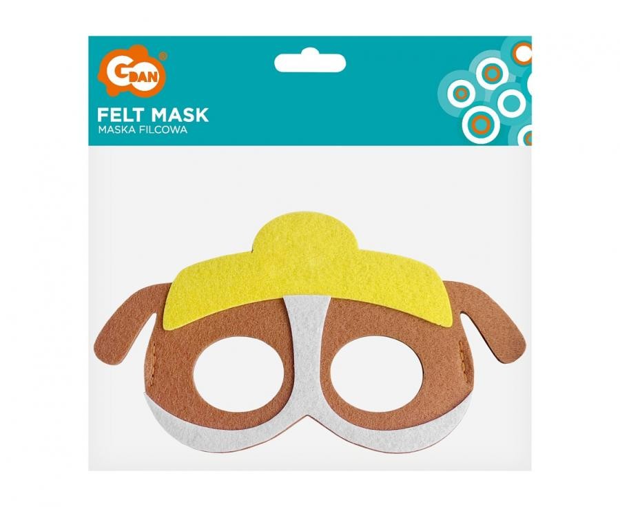Animals Dog Brigade suņu filca maska 18 cm