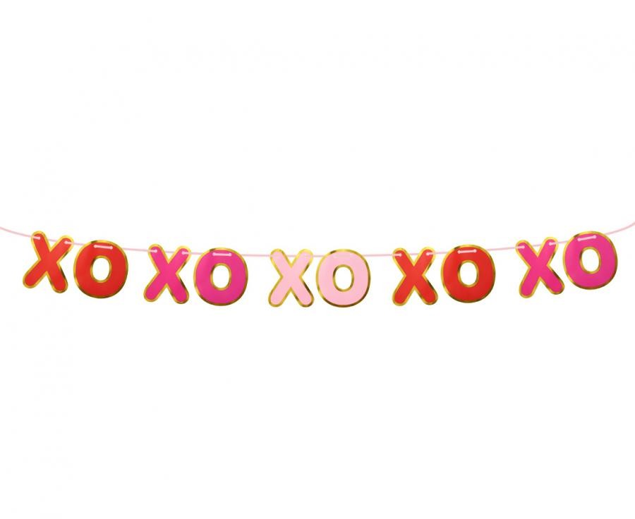 Mīlestība XOXO Sarkana XOXO zīme 200 cm