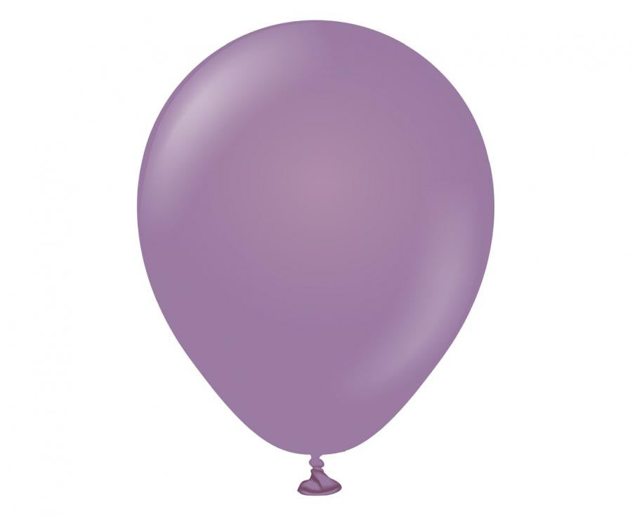 Lavandas krāsas makaronu cepumi, violeti baloni, 20 gab. 5 collas (12,5 cm)