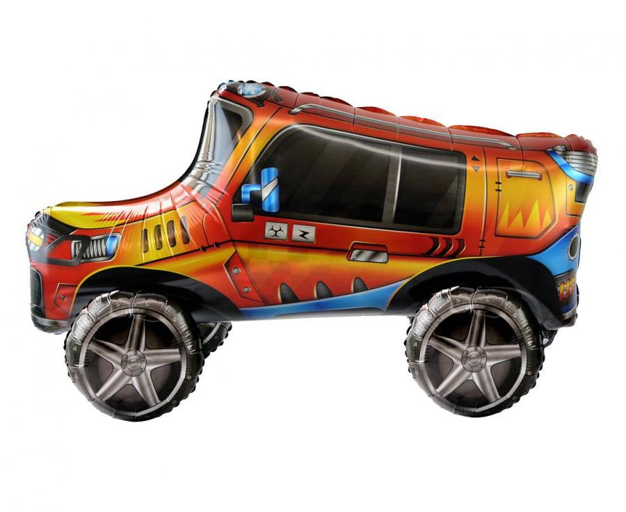 3D folijas balons "Jeep" 89 cm