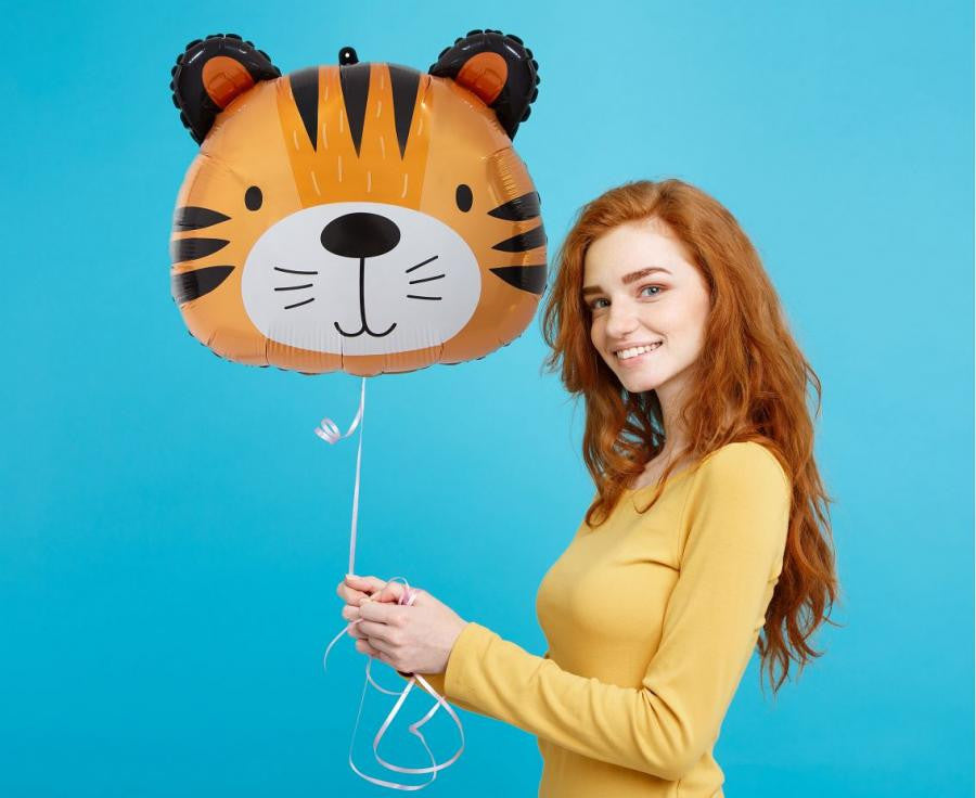 Folijas balons "Tīģera galva" 41 cm